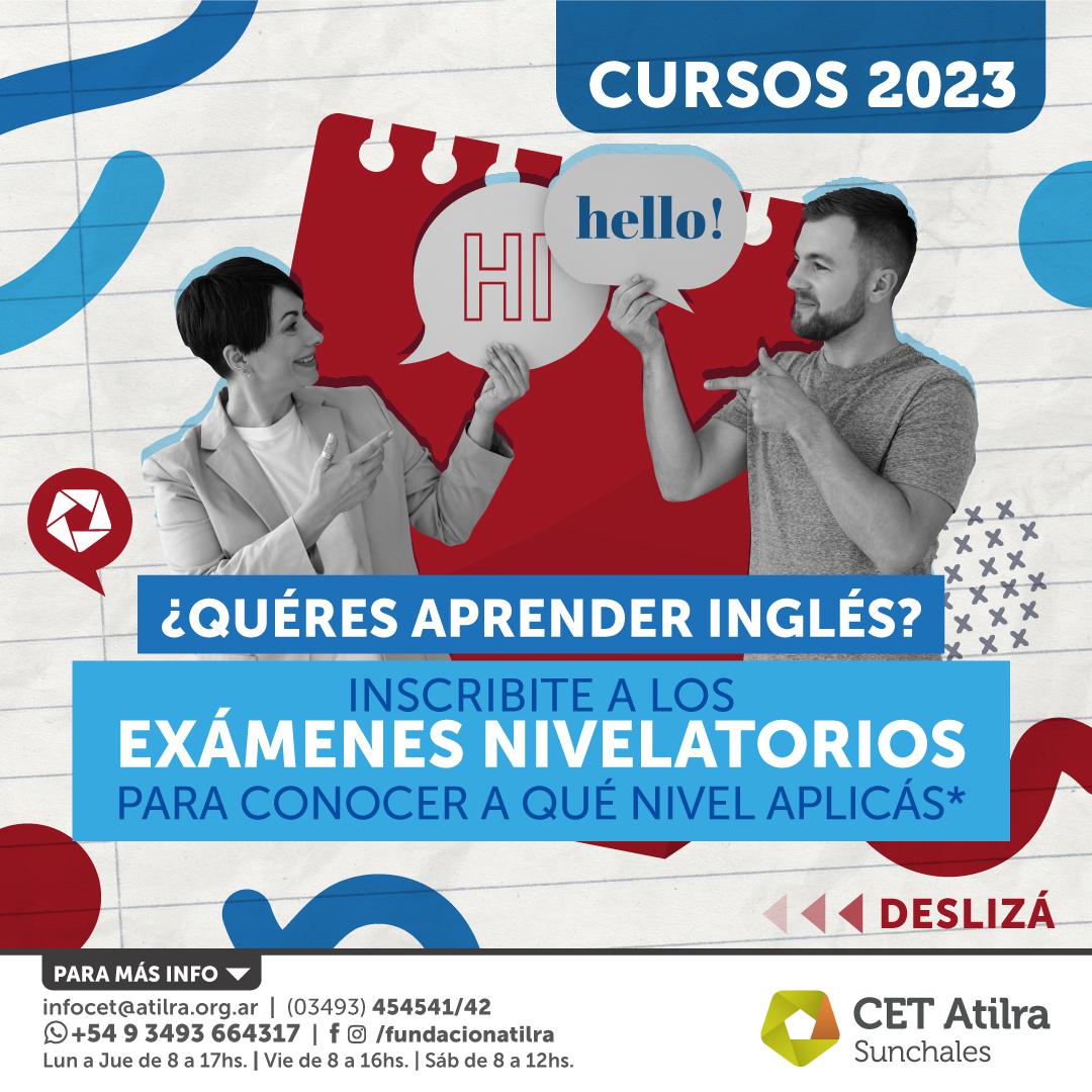 Exámenes-Nivelatorios-Inglés---CET-Atilra-2023-IG1