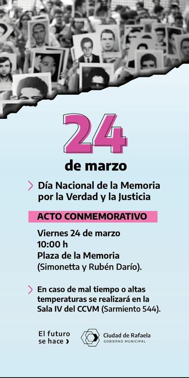 acto 24 de marzo