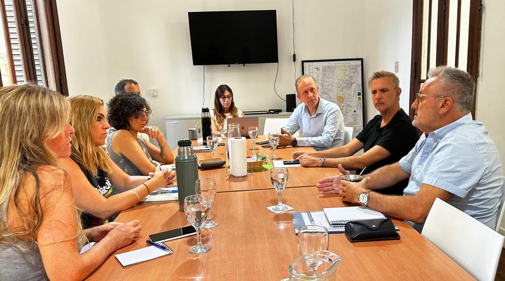 Lewandowski - Reunión con concejales