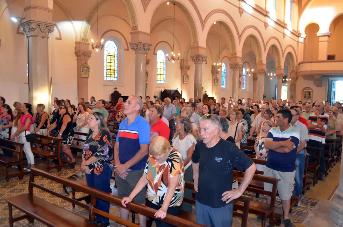 Jubileo participacion en la misa