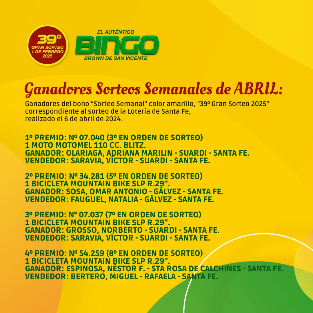 AUTENTICO BINGO - 1X1