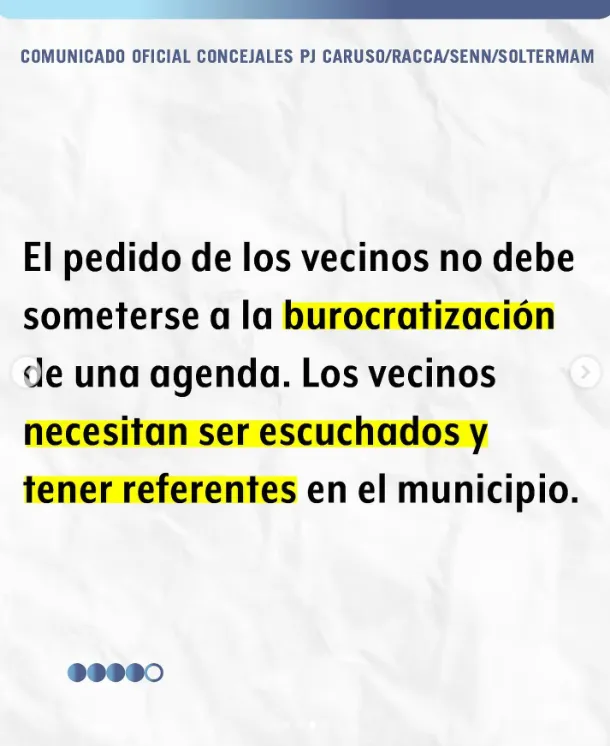 María Paz Caruso _ Solicitamos, una vez más, responsabilidad en las declaraciones y poner a Rafaela por sobre cualquier individualidad. Nuestra ciudad… _ Instagram - Google Chrome 19_9_2024 11_19_01