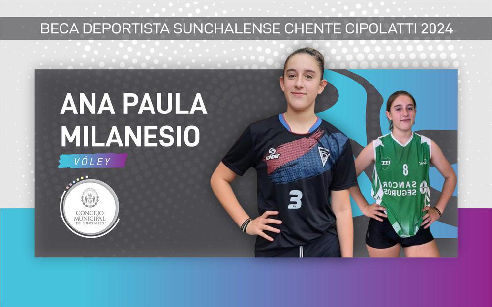 BECA DEPORTISTA SUNCHALENSE 2024