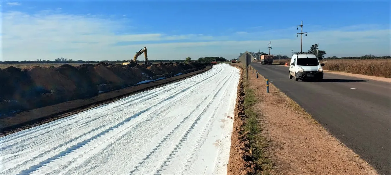 RN 34 AUT - TRABAJOS DE VIALIDAD NACIONAL EN SUNCHALES - 29-4-25 (2)