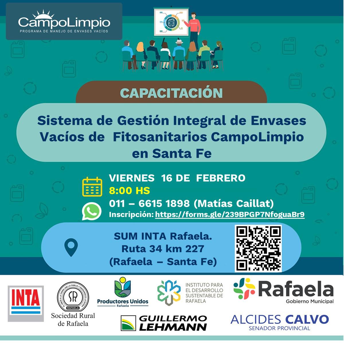 Capacitación envases CAMPO LIMPIO - INTA