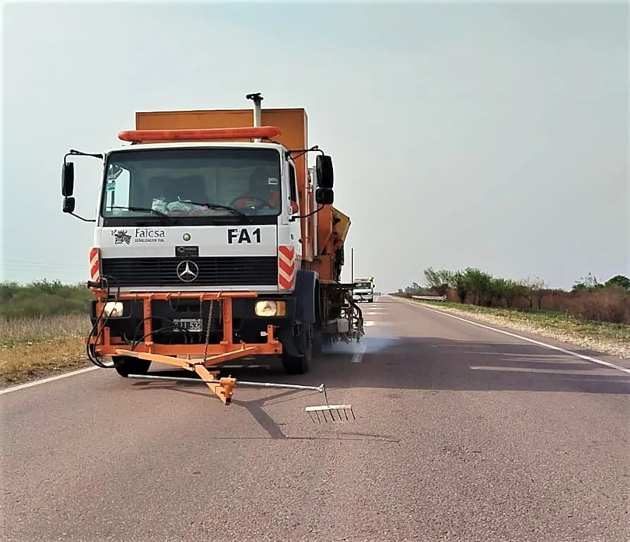 RN 95 - DEMARCACION HORIZONTAL ENTRE VILLA MINETTI Y GATO COLORADO - 7-1...