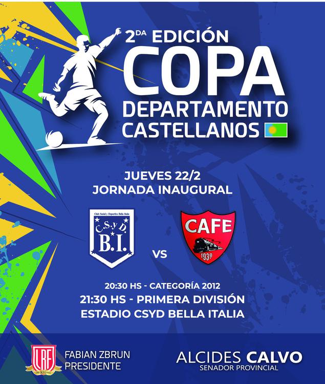 2da Edición Copa Departamento Castellanos