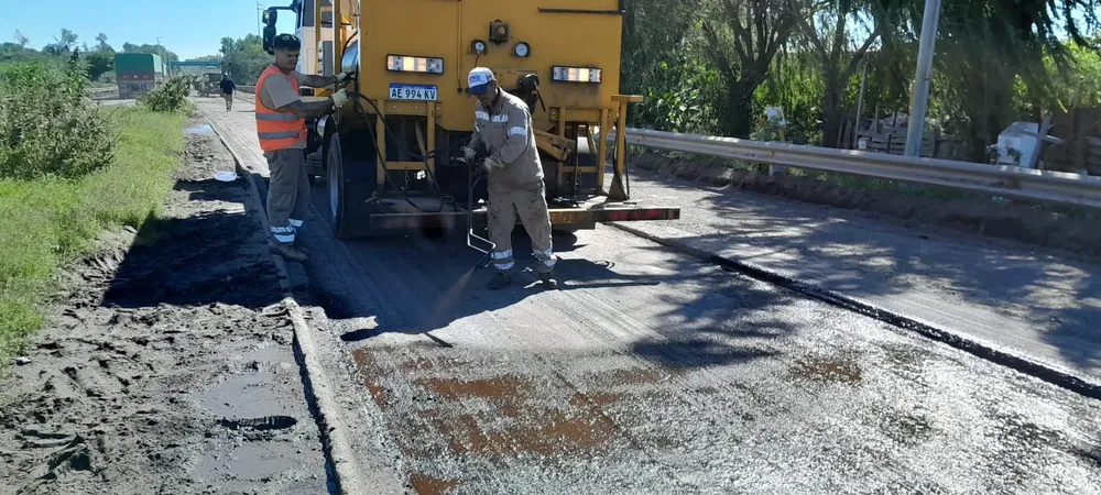 RN 11 - NUEVA JORNADA DE TRABAJO ENTRE RP 10 Y EL ARROYO SAN LORENZO - 1...