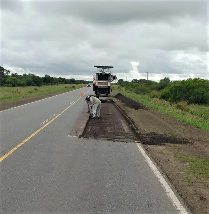 VIALIDAD NACIONAL MEJORA LA RUTA 11 EN EL NORESTE SANTAFESINO