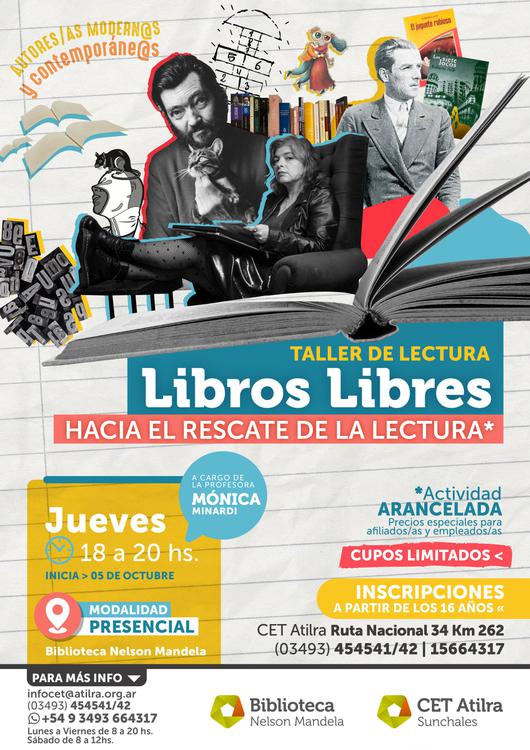 Taller-Literario---LIBROS-LIBRES---autores-modernos-y-contemporáneos