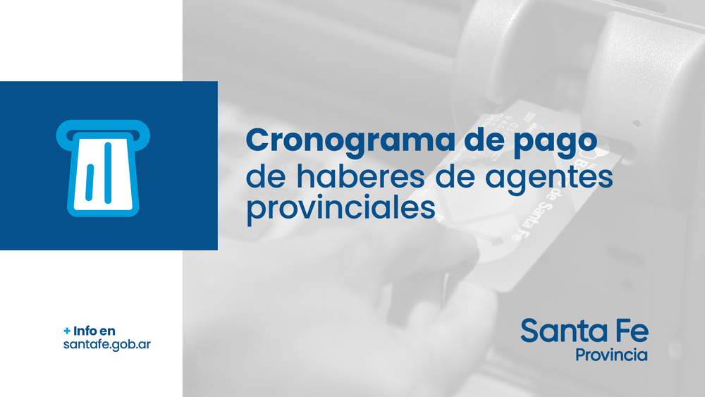 LA PROVINCIA DIO A CONOCER EL CRONOGRAMA DE PAGO DE HABERES ...