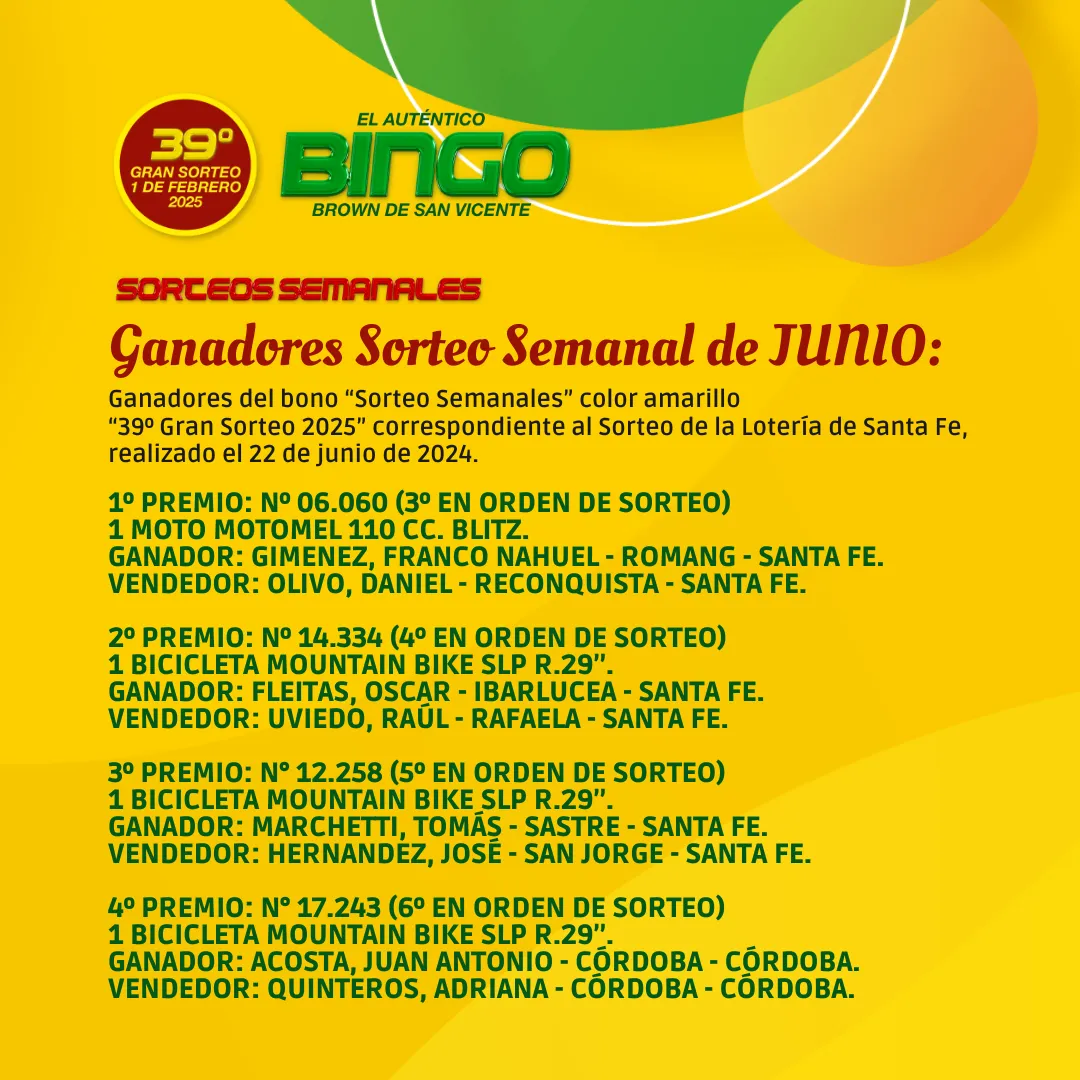 AUTENTICO BINGO - 1X1